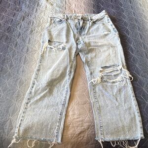 PacSun Women's 90’s Light Blue Straight Leg Jeans